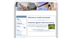 Desktop Screenshot of creditcardhacker.com