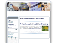 Tablet Screenshot of creditcardhacker.com